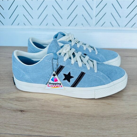 ⭐Converse One Star Academy Pro Ox Suede Low 8 Womens Shoes Blue Sneaker A09236C - Picture 11 of 14